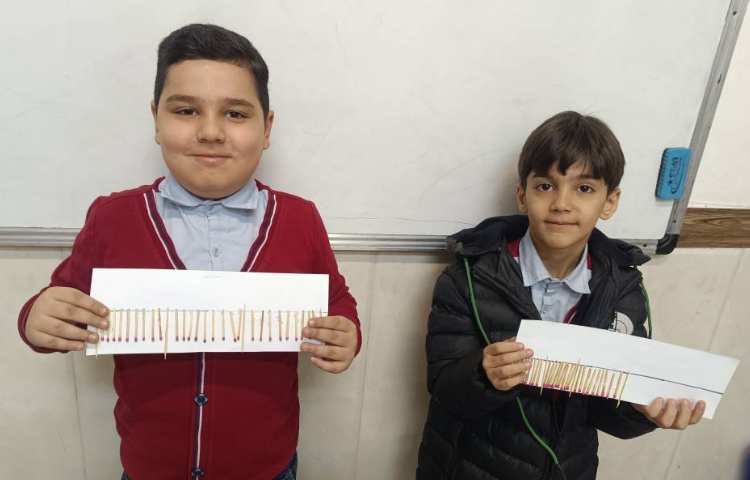 کاردستی سانتی متر و میلیمتر درس ریاضی 5