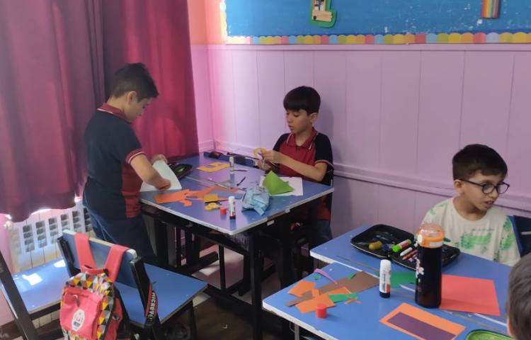 کاردستی سه بعدی اتاق 1