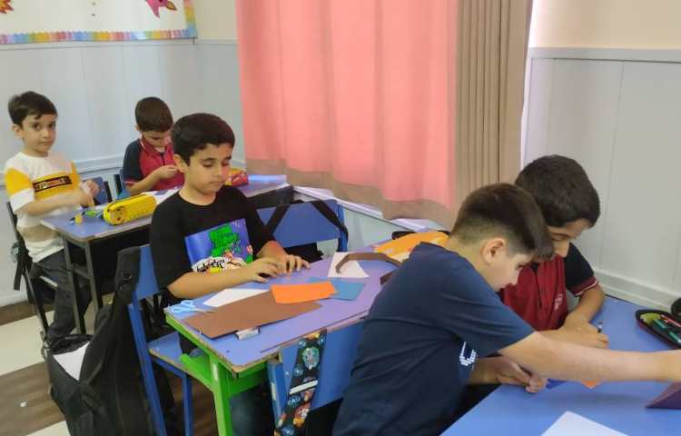 کاردستی سه بعدی اتاق 5