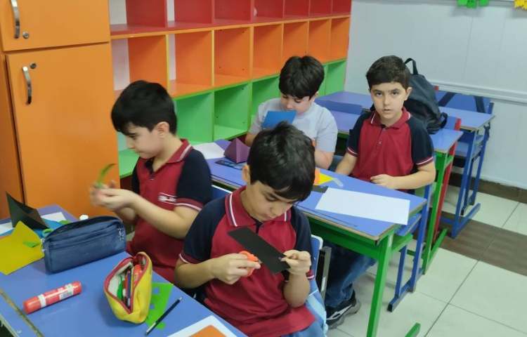 کاردستی سه بعدی اتاق 6