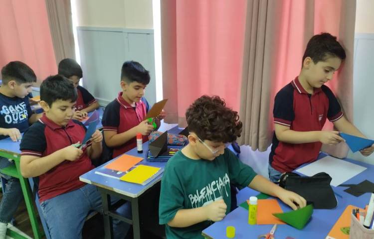 کاردستی سه بعدی اتاق 8