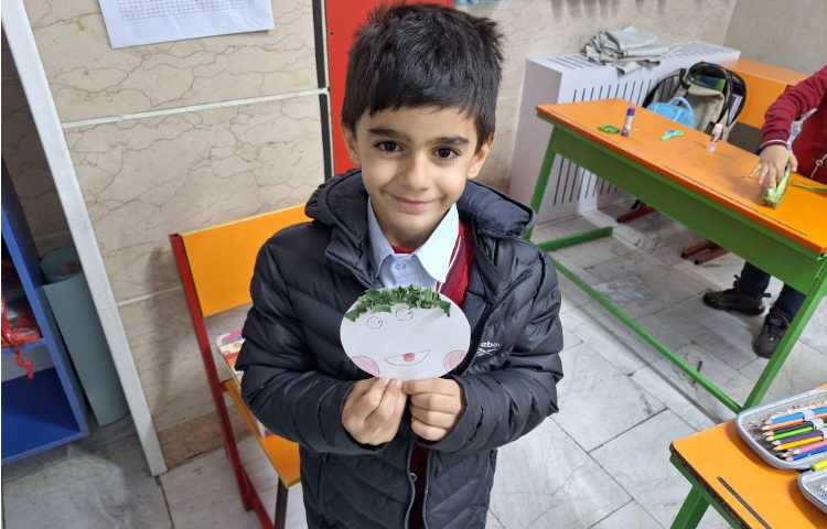 کاردستی صورت 1