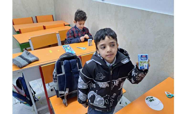 کاردستی صورت 4