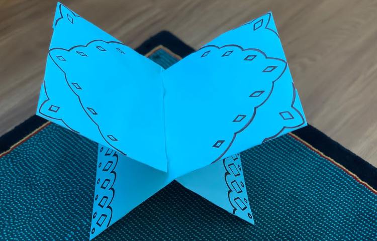 کاردستی علوم با سنگها و رحل قرآن، پایه اول 7