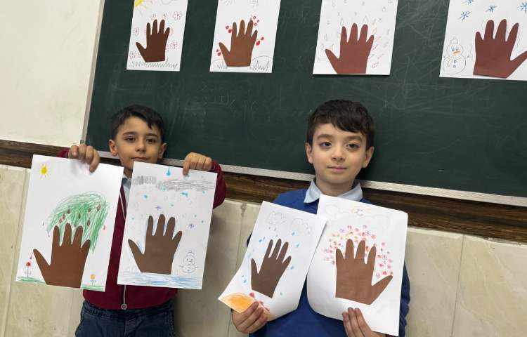 کاردستی فصل‌ها 3