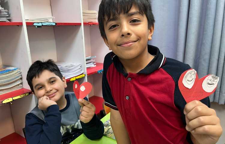 کاردستی قلب برای پدربزرگ و مادربزرگ