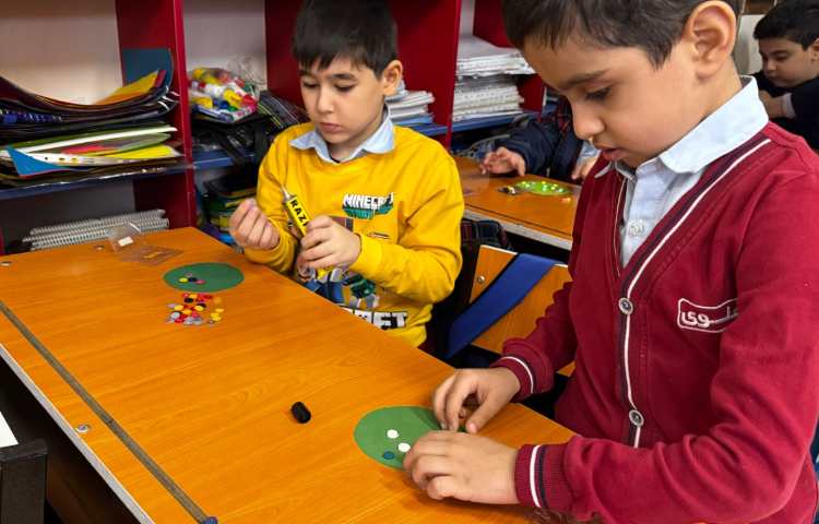 کاردستی لاک پشت برای تدریس نشانه‌ی (لام) 1