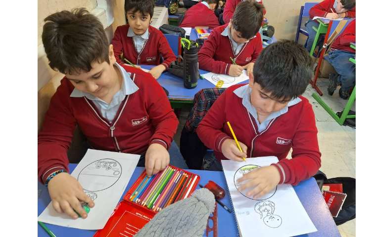 کاردستی مار کلاس خانم جعفری 3