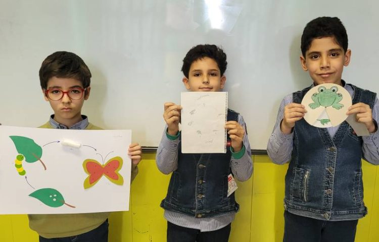 کاردستی مربوط به چرخه ی رشد جانوران 4