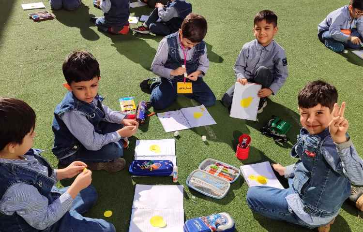 کاردستی نشانه (اُ) (ک) اردک درس فارسی 2