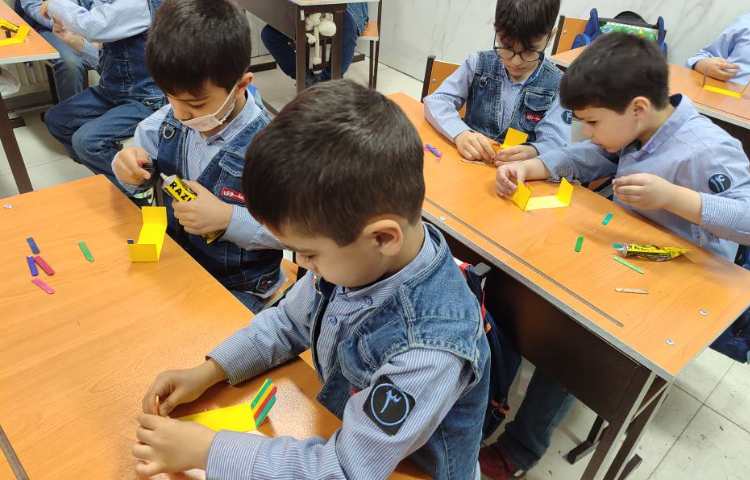 کاردستی نشانه (خوا) درس فارسی 1