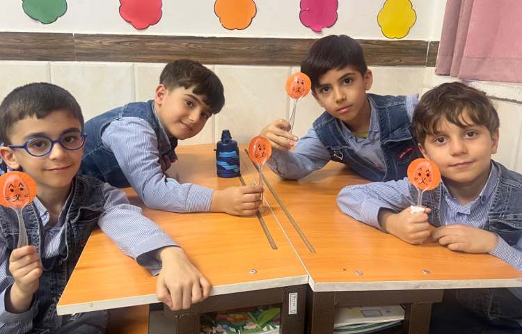 کاردستی نشانه‌ی (ش) 6