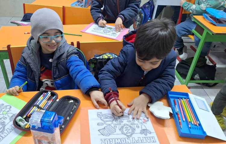 کاردستی نوروز پیش دبستان 1