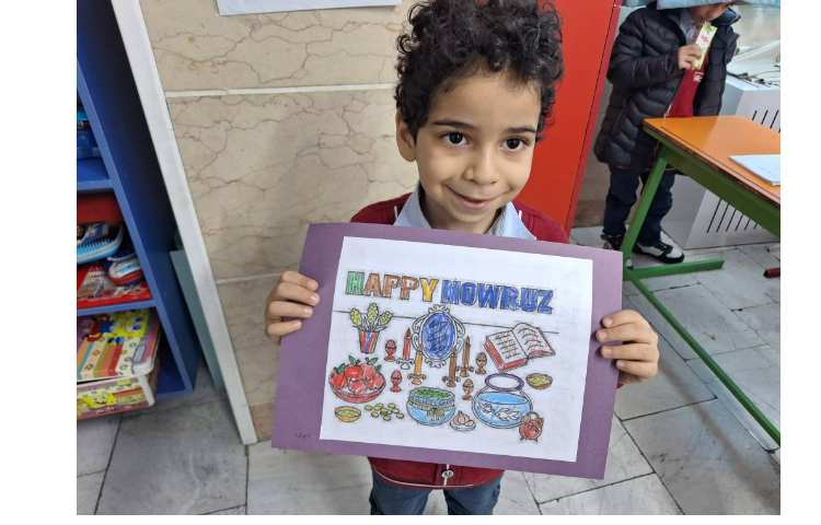 کاردستی نوروز پیش دبستان 2