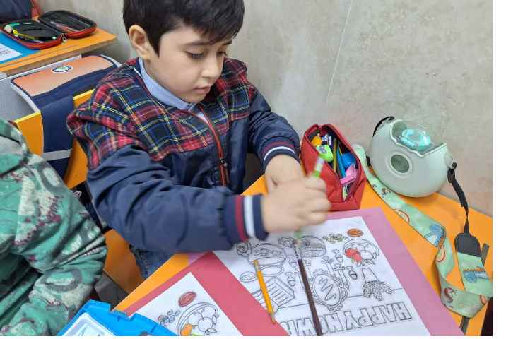 کاردستی نوروز پیش دبستان 3