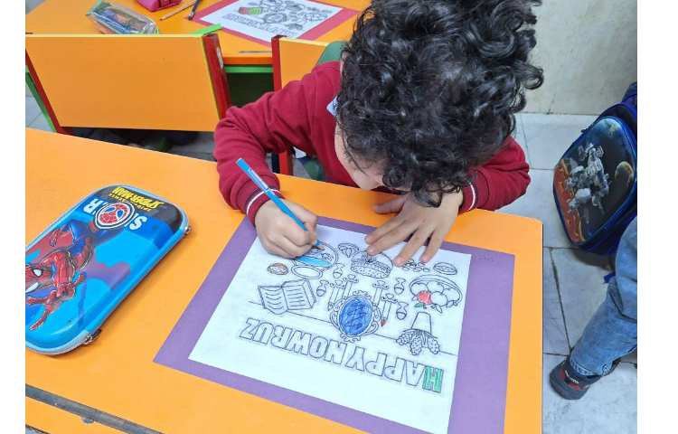 کاردستی نوروز پیش دبستان 5