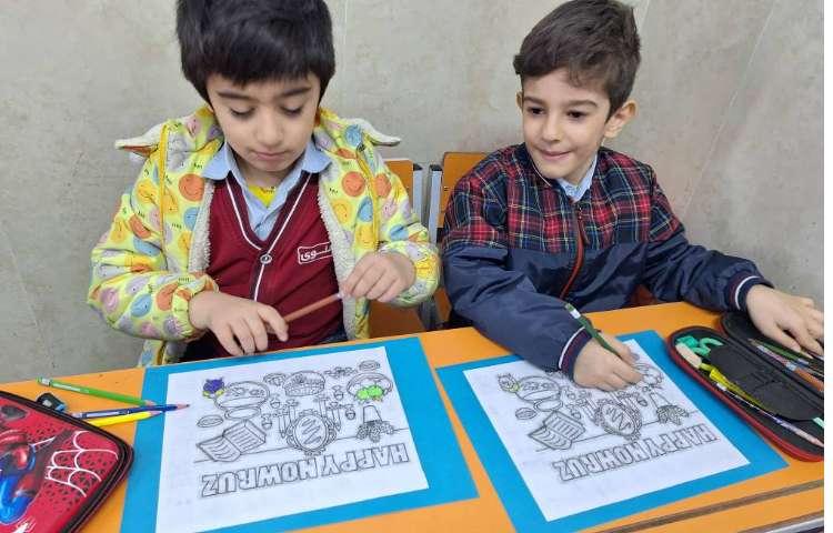 کاردستی نوروز پیش دبستان 6