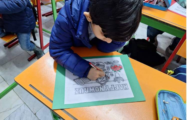 کاردستی نوروز پیش دبستان 7