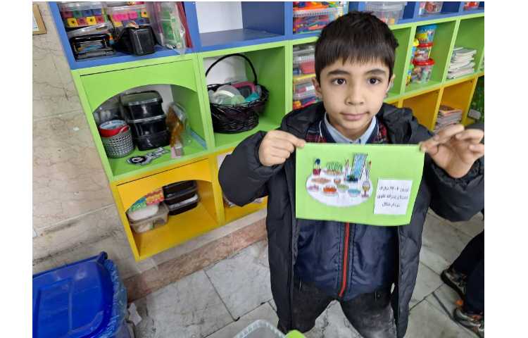 کاردستی نوروز کلاس اول خانم حسینی 4