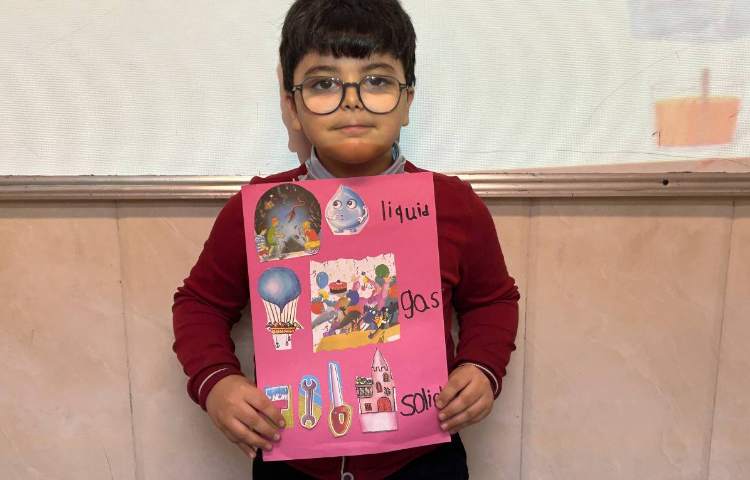 کاردستی‌های مبحث States of Matter/زنگ Science 10