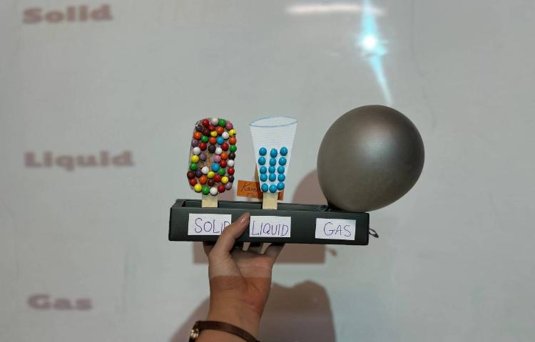 کاردستی‌های مبحث States of Matter/زنگ Science 2