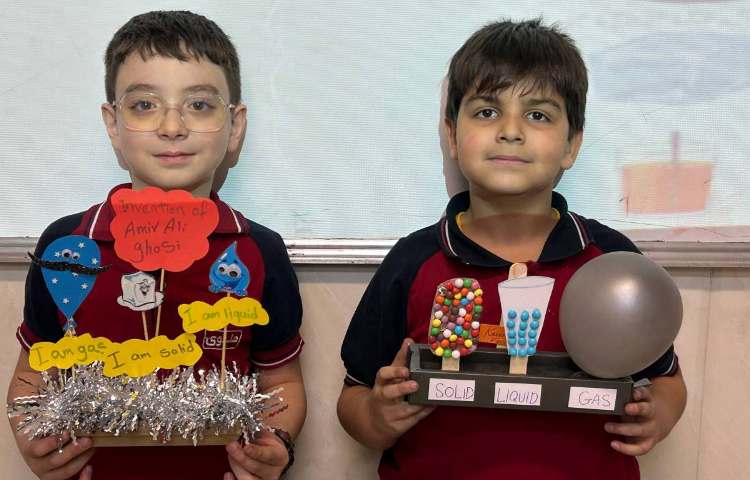 کاردستی‌های مبحث States of Matter/زنگ Science 3