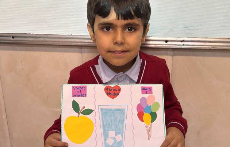 کاردستی‌های مبحث States of Matter/زنگ Science 8