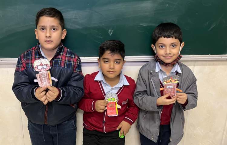 کاردستی هفته‌ی کتاب و کتاب‌خوانی-زنگ زبان عمومی 6