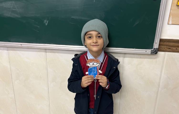 کاردستی هفته‌ی کتاب و کتاب‌خوانی-زنگ زبان عمومی 8