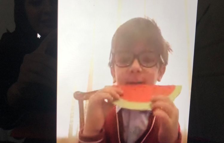 کاردستی هندوانه 4