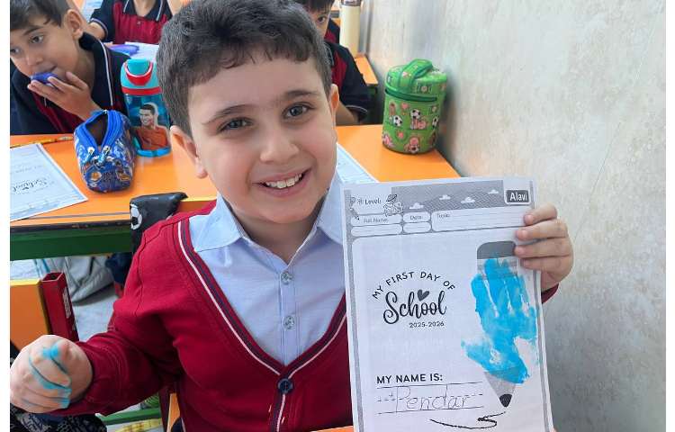 کاردستی و انجام کاربرگ my first day of school جهت خوش آمدگویی 15