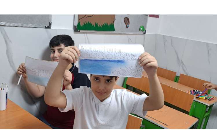 کاردستی و تمرین جمله سازی درباره‌ی صنعت گردشگری 2