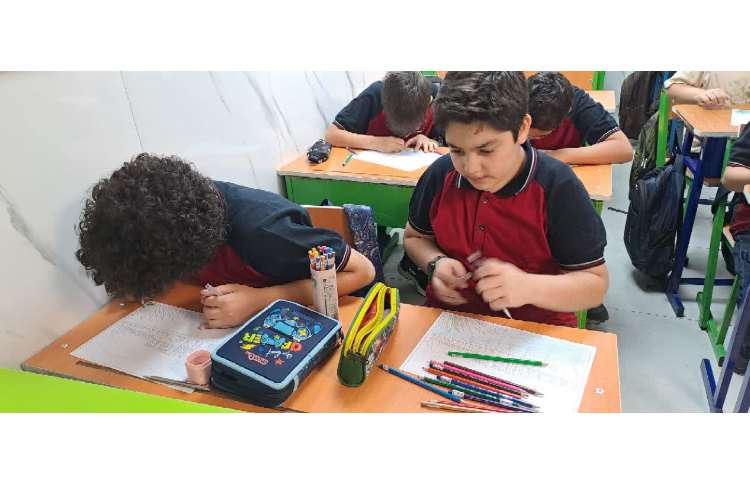 کاردستی و تمرین جمله سازی 1