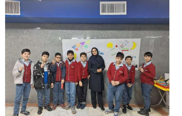 کاردستی و نقاشی به مناسبت دهه ی فجر 13