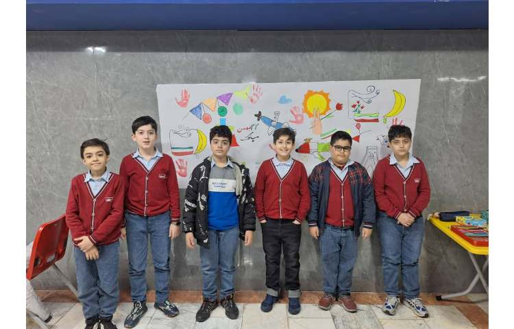 کاردستی و نقاشی به مناسبت دهه ی فجر 14