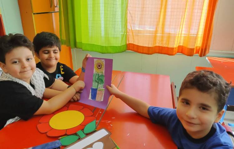 کاردستی پازل گل آشنایی با قسمت های مختلف گیاه 3