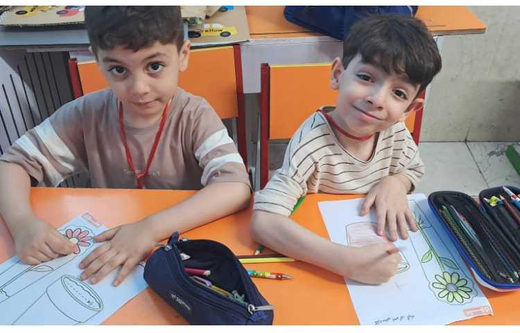 کاردستی پازل گیاه در زنگ علوم 2