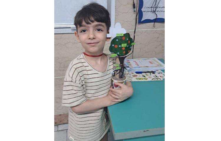 کاردستی پازل گیاه در زنگ علوم 4