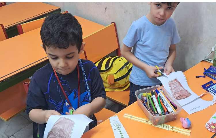 کاردستی پازل گیاه در زنگ علوم 5