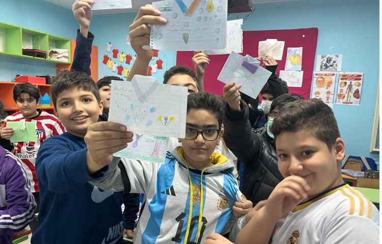 کاردستی پیرهن مردونه وزیبانویسی بمناسبت روزپدر 1