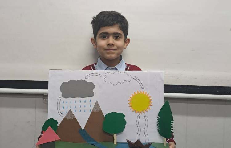 کاردستی چرخه آب 1