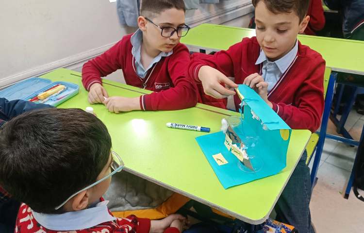 کاردستی چرخه آب 2