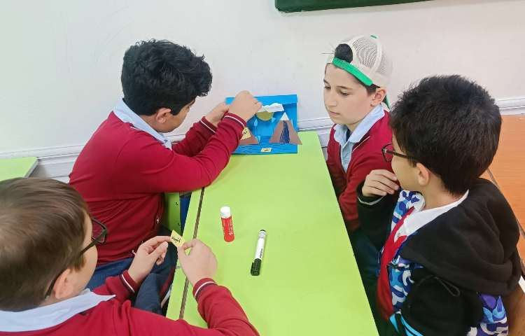 کاردستی چرخه آب 3