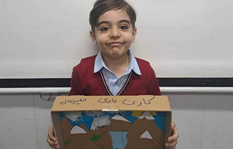 کاردستی چرخه آب 3