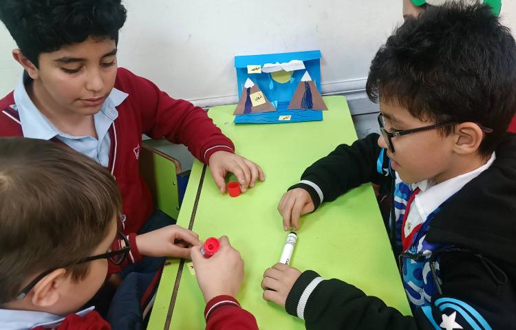 کاردستی چرخه آب 4