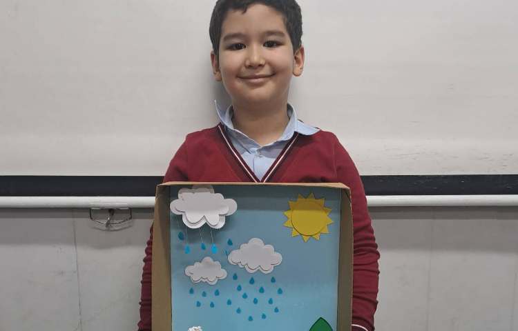 کاردستی چرخه آب 4