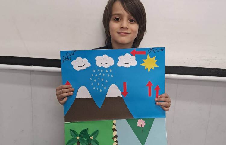 کاردستی چرخه آب 7