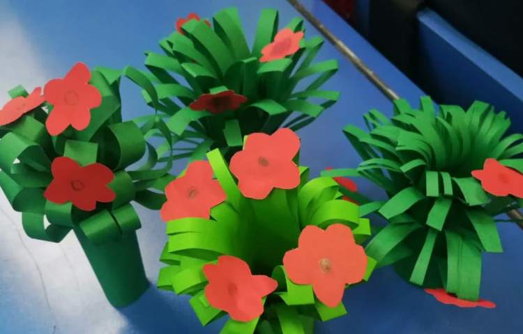 کاردستی کارت پستال روز مادر پایه دوم 3