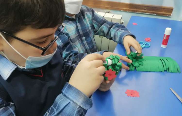 کاردستی کارت پستال روز مادر پایه دوم 6