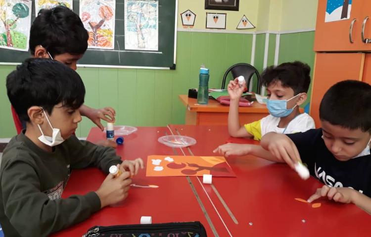 :کاردستی گروهی چهار فصل، کلاس گیلاس 2